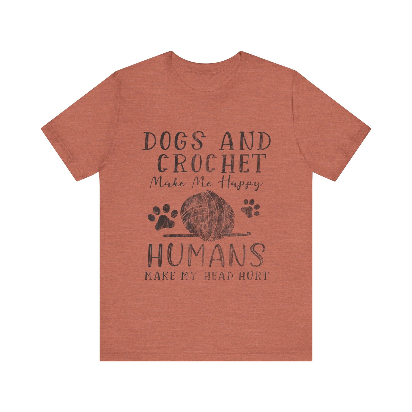 Dogs and Crochet T-Shirt