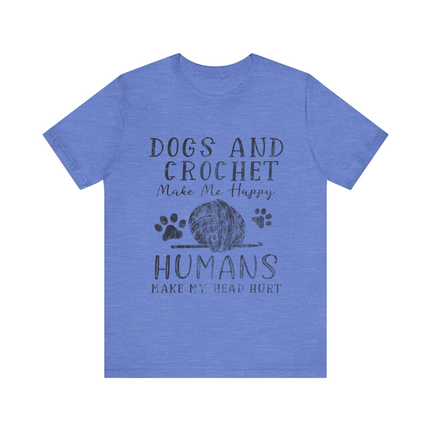 Dogs and Crochet T-Shirt