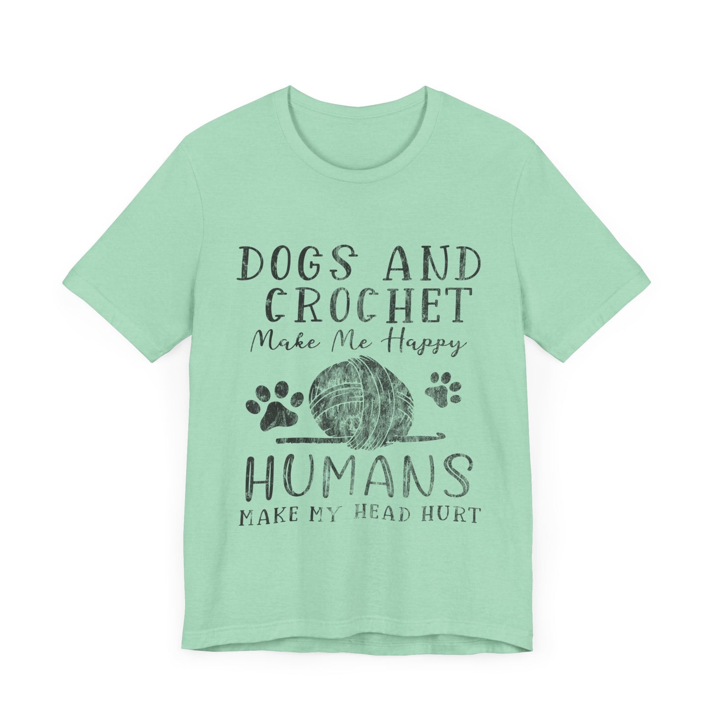 Dogs and Crochet T-Shirt