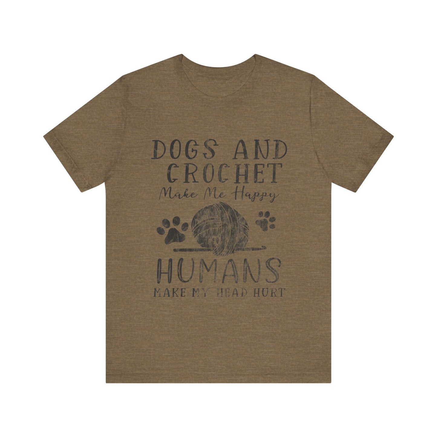 Dogs and Crochet T-Shirt