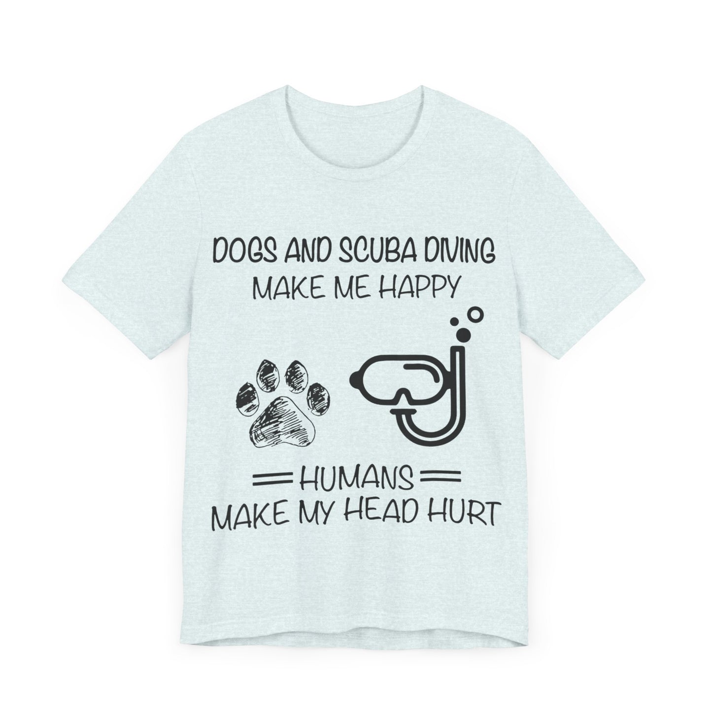 Dogs and Scuba Diving T-Shirt