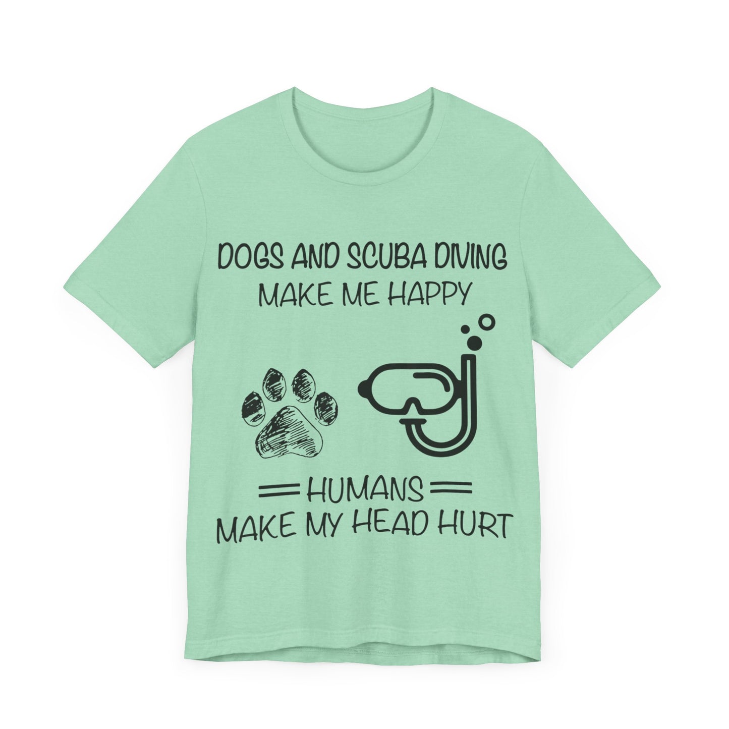 Dogs and Scuba Diving T-Shirt