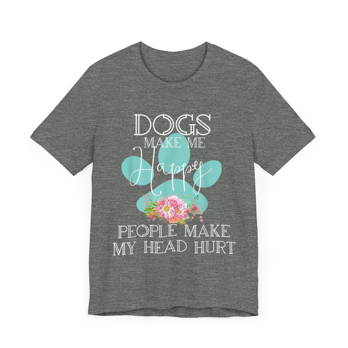 Dogs and Flowers T-Shirt