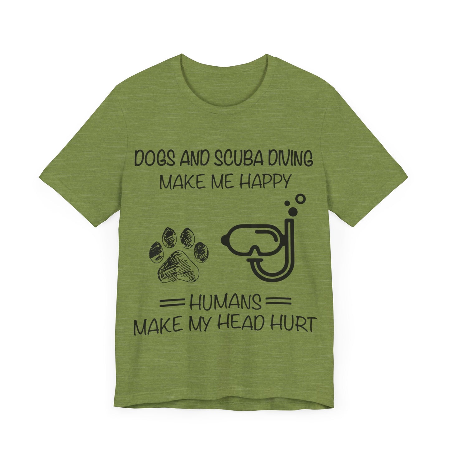 Dogs and Scuba Diving T-Shirt