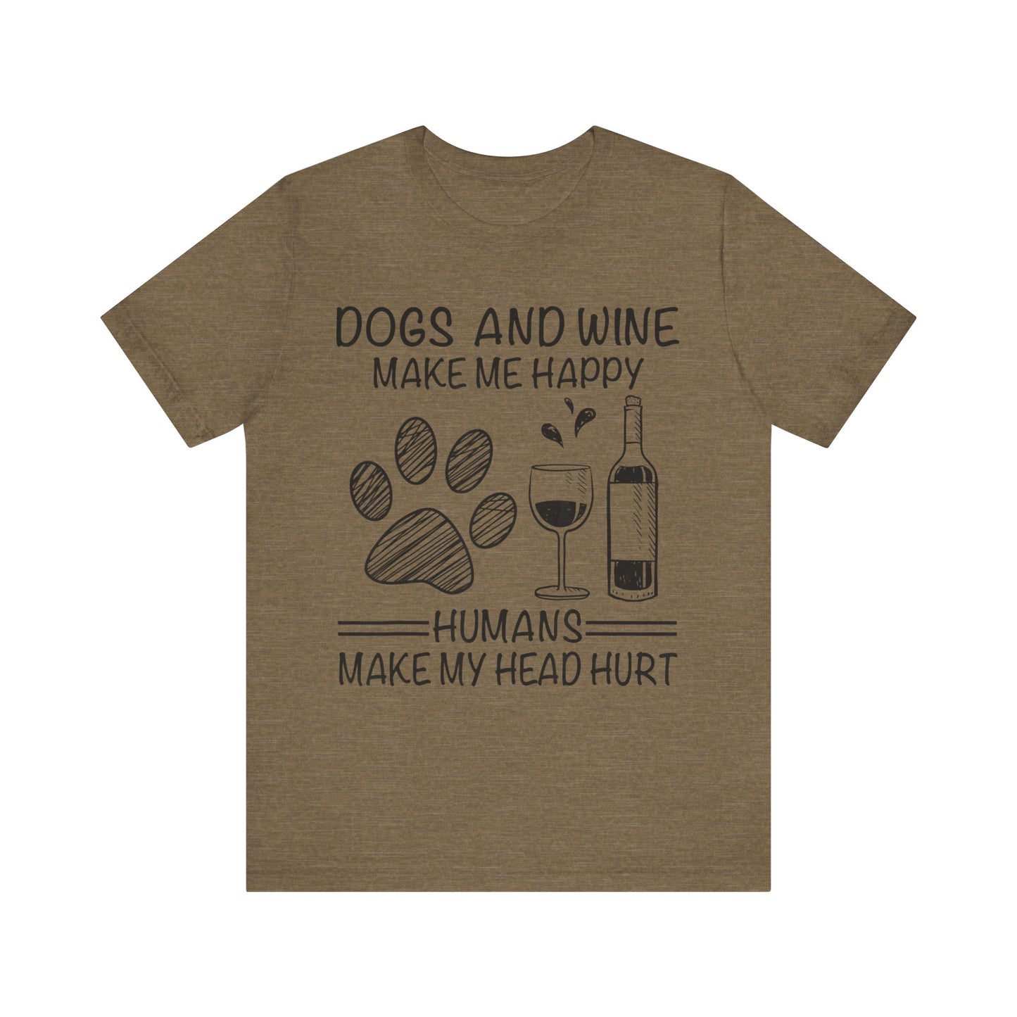 Dogs and Wine T-Shirt