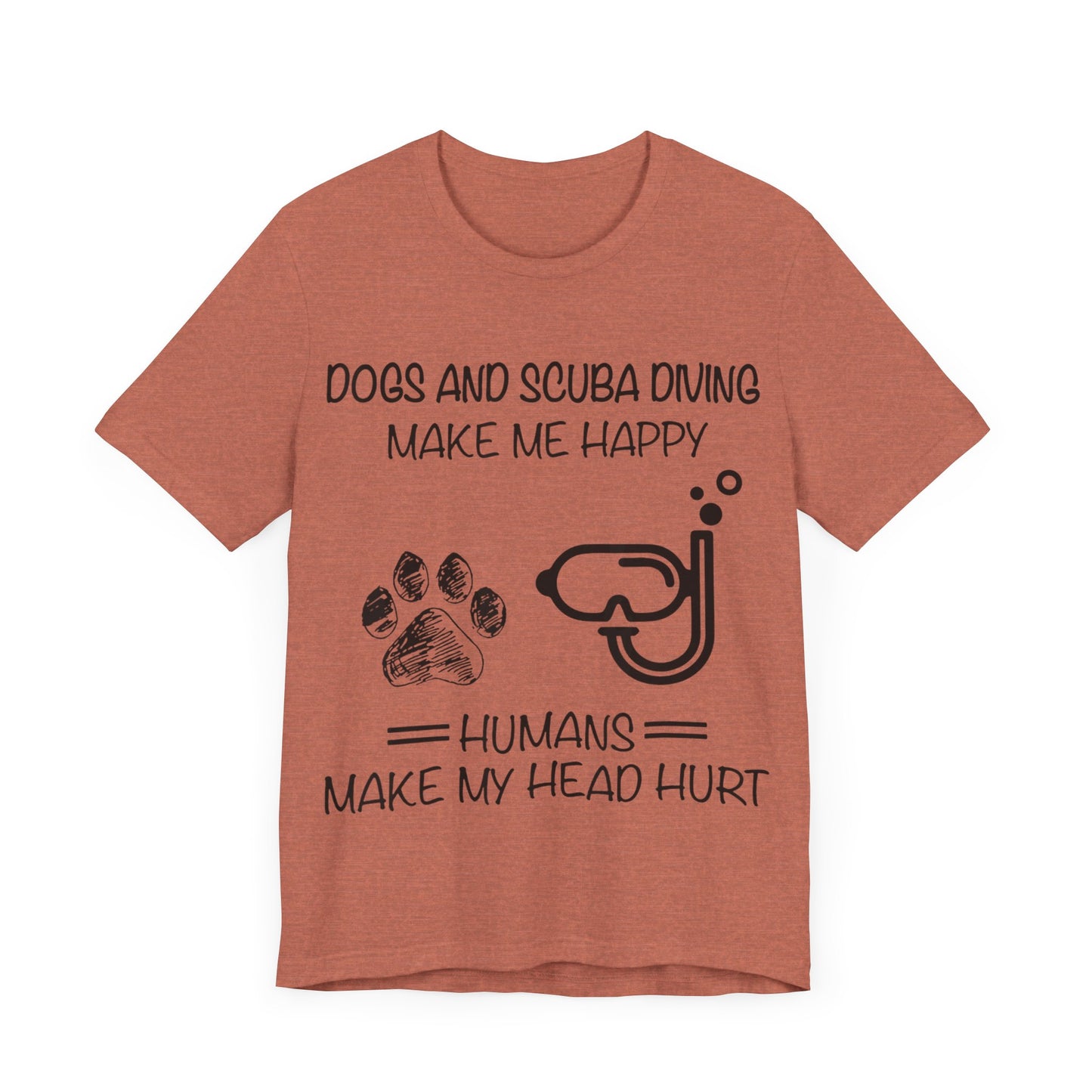 Dogs and Scuba Diving T-Shirt