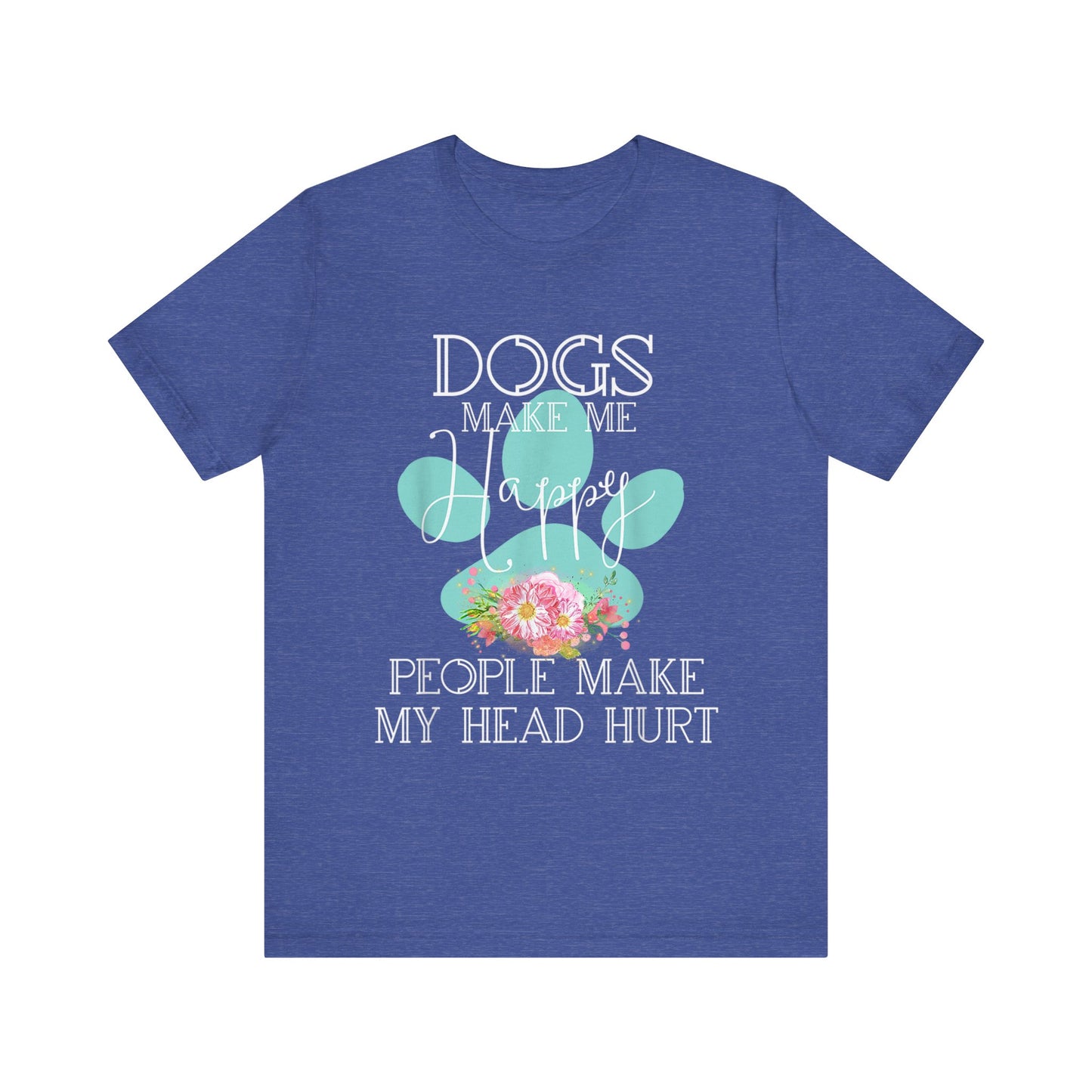 Dogs and Flowers T-Shirt