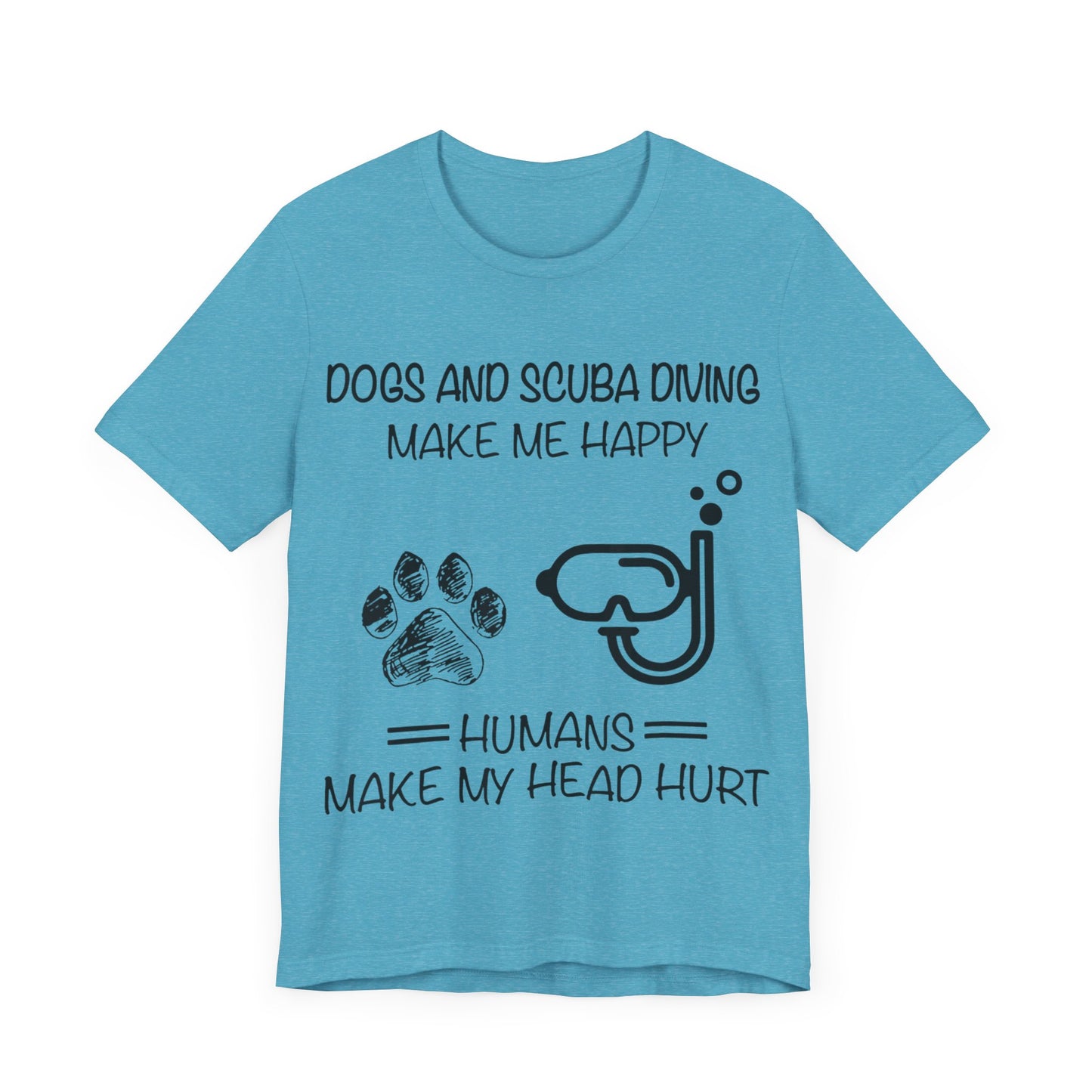 Dogs and Scuba Diving T-Shirt