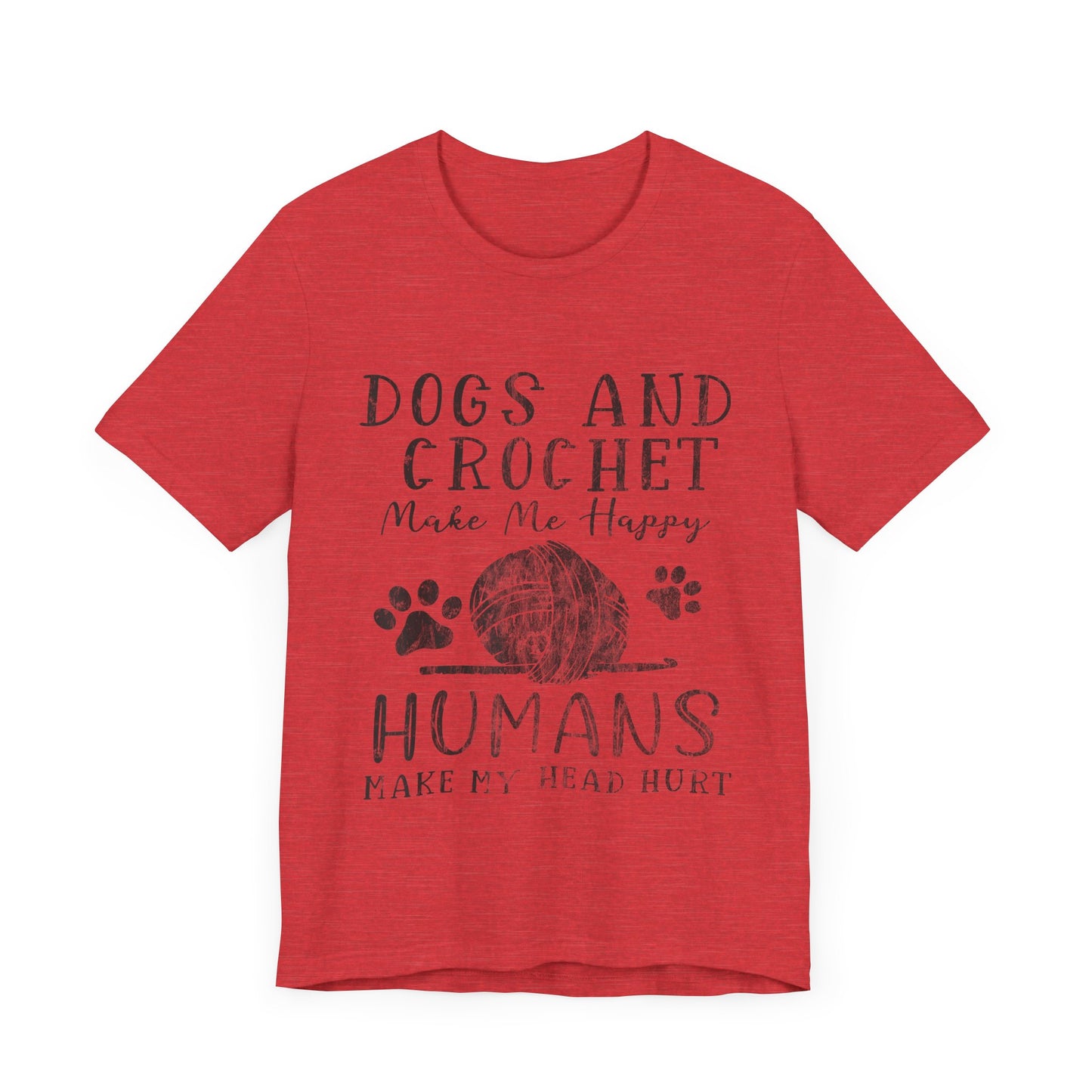 Dogs and Crochet T-Shirt