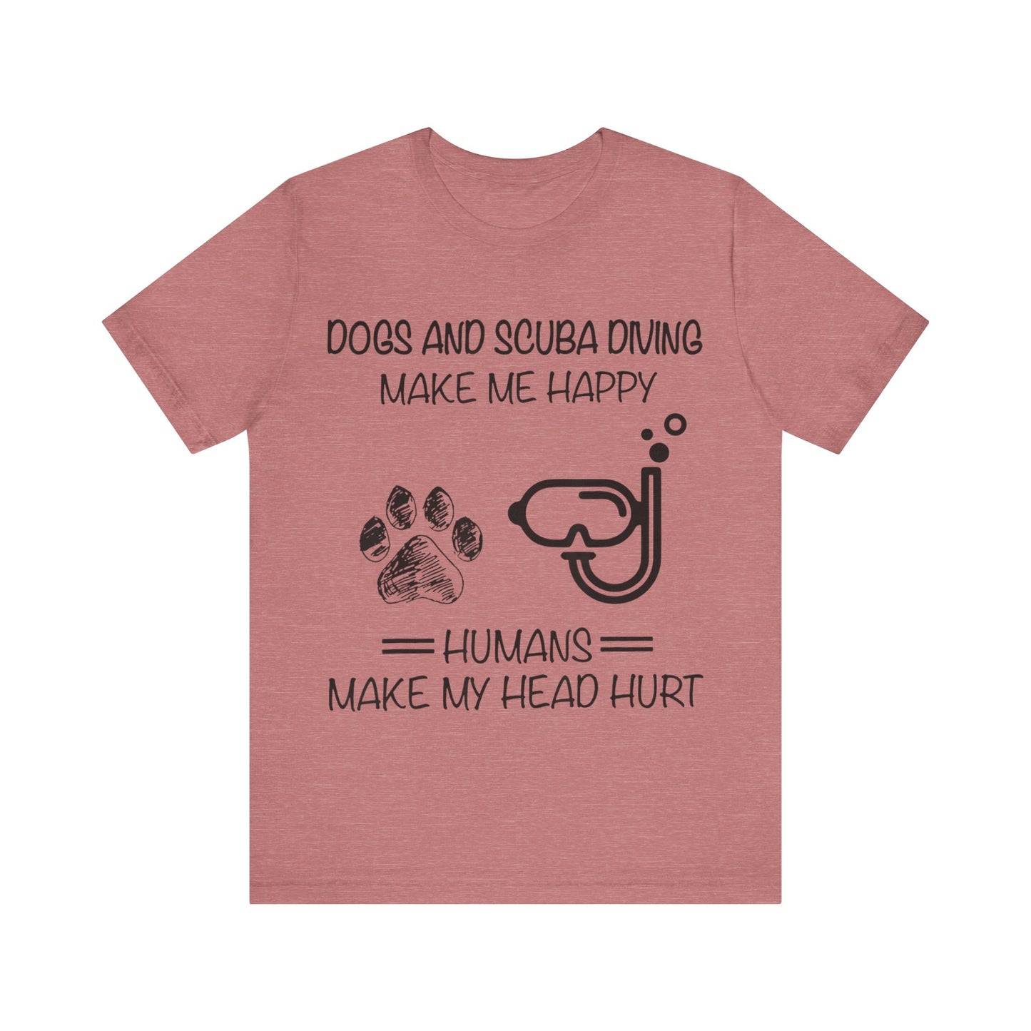 Dogs and Scuba Diving T-Shirt