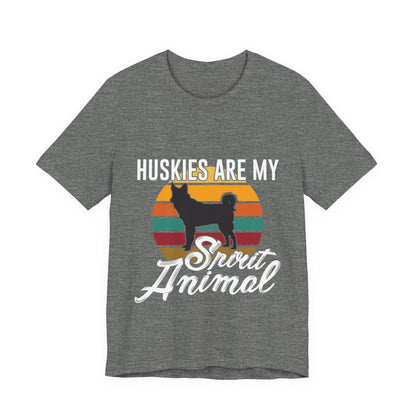Huskies are my Spirit Animal T-Shirt