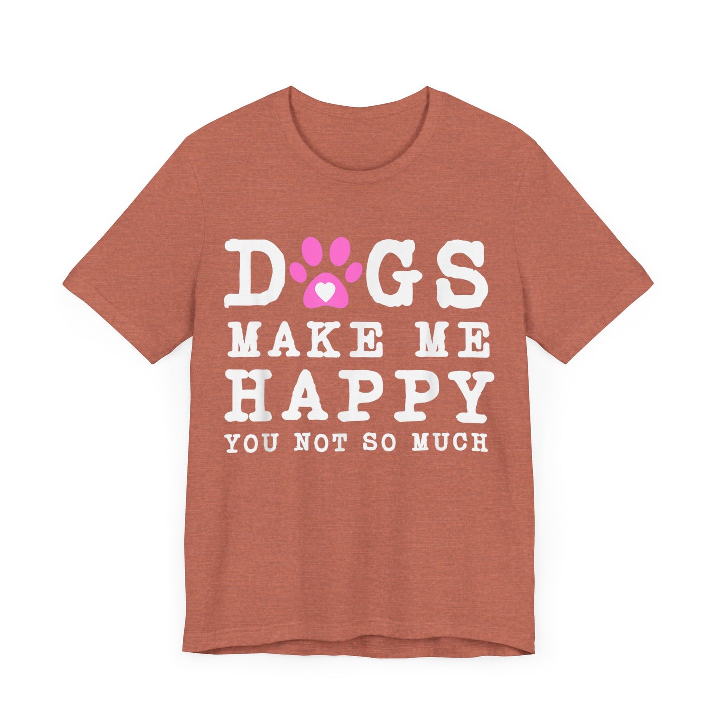 Paw Prints Make Me Happy T-Shirt
