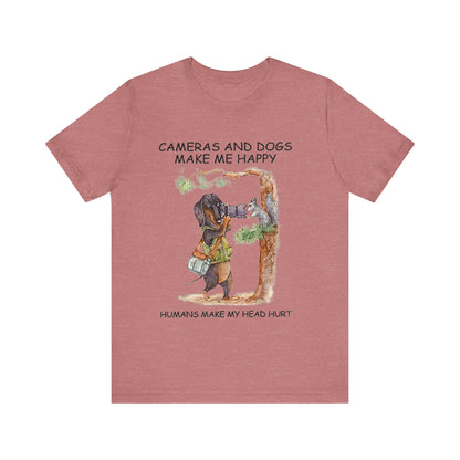 Cameras and Dogs T-Shirt