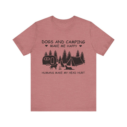 Dogs and Camping T-Shirt