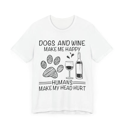 Dogs and Wine T-Shirt