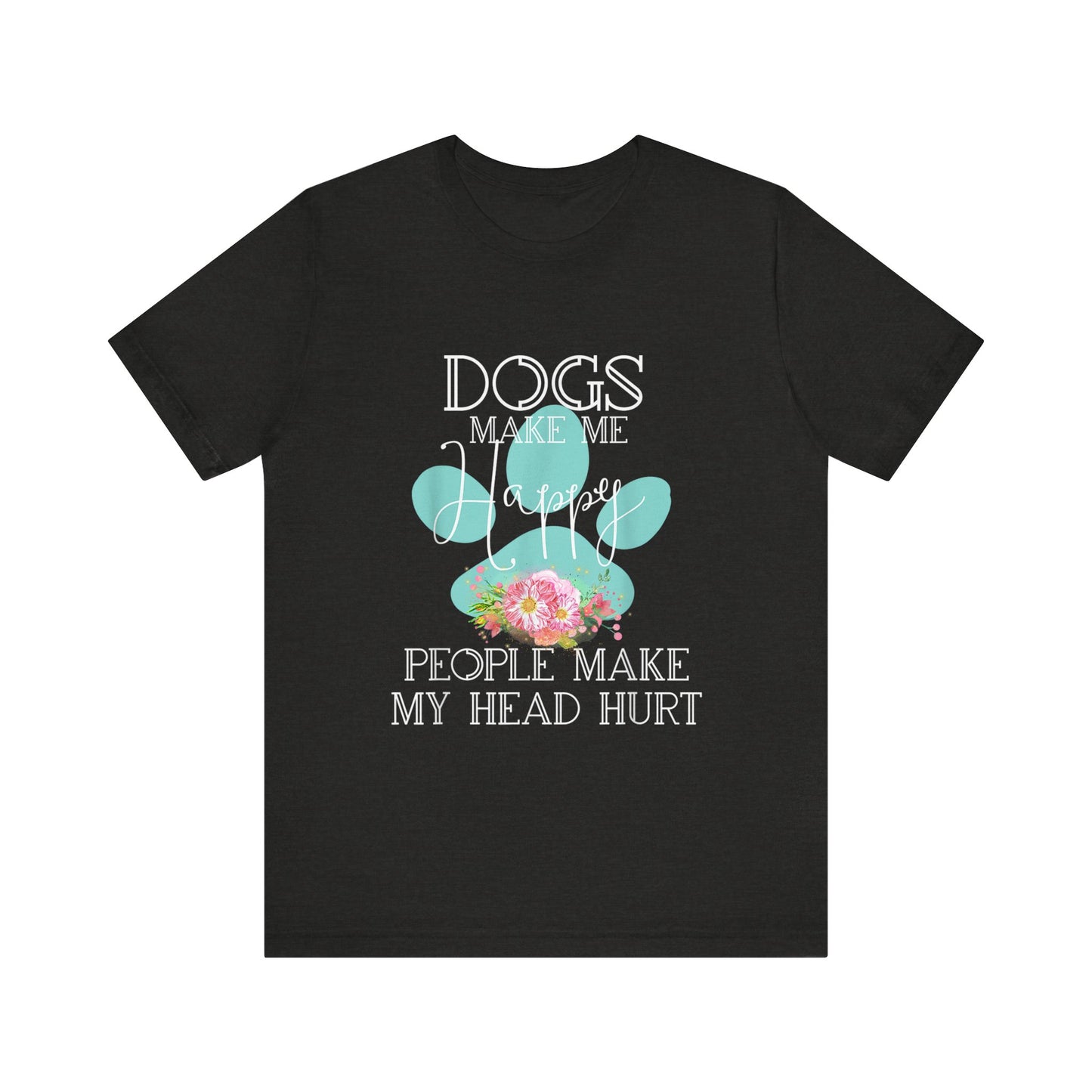 Dogs and Flowers T-Shirt