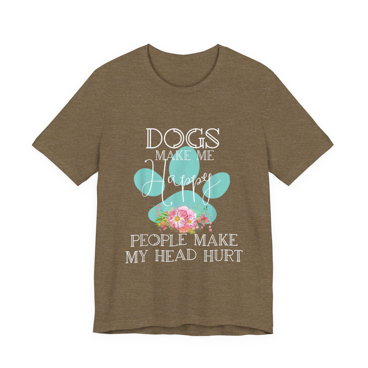 Dogs and Flowers T-Shirt