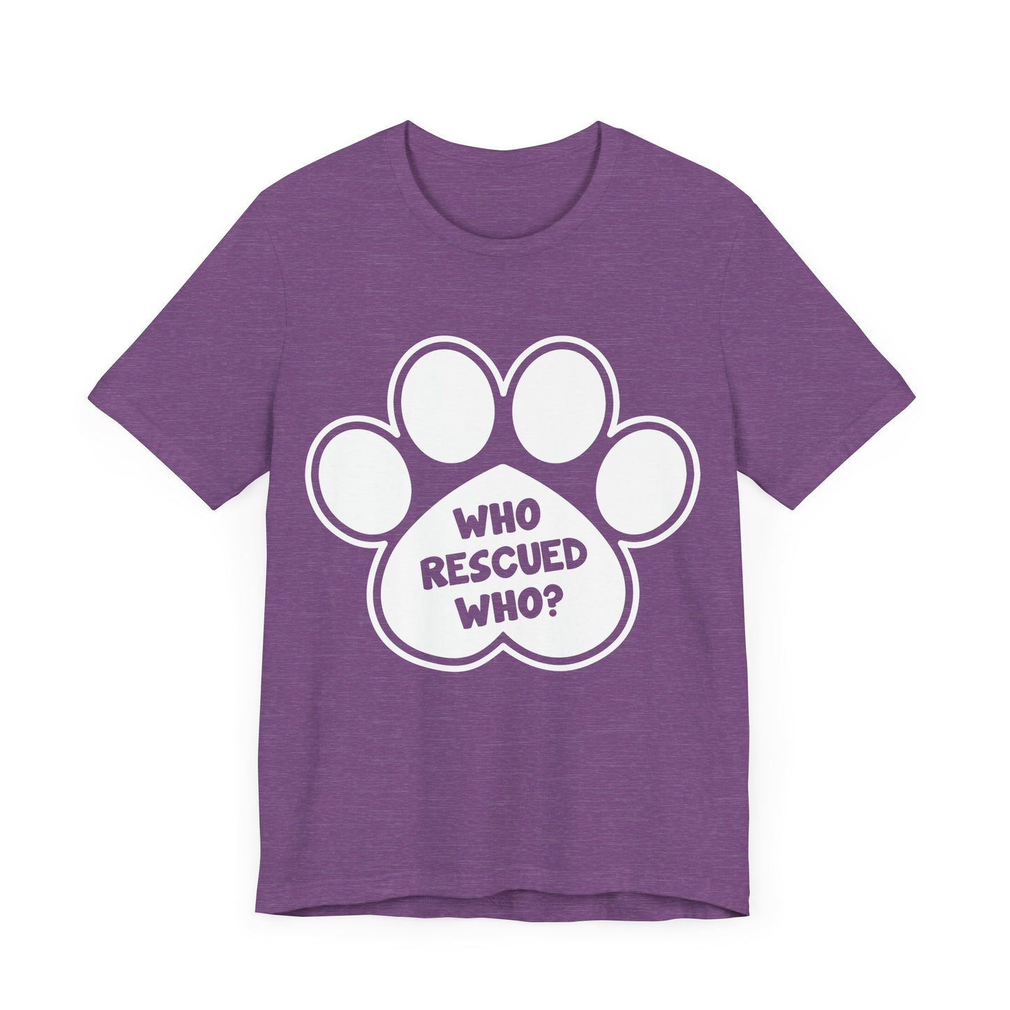 Who Rescued Who T-Shirt