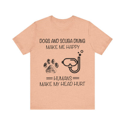 Dogs and Scuba Diving T-Shirt