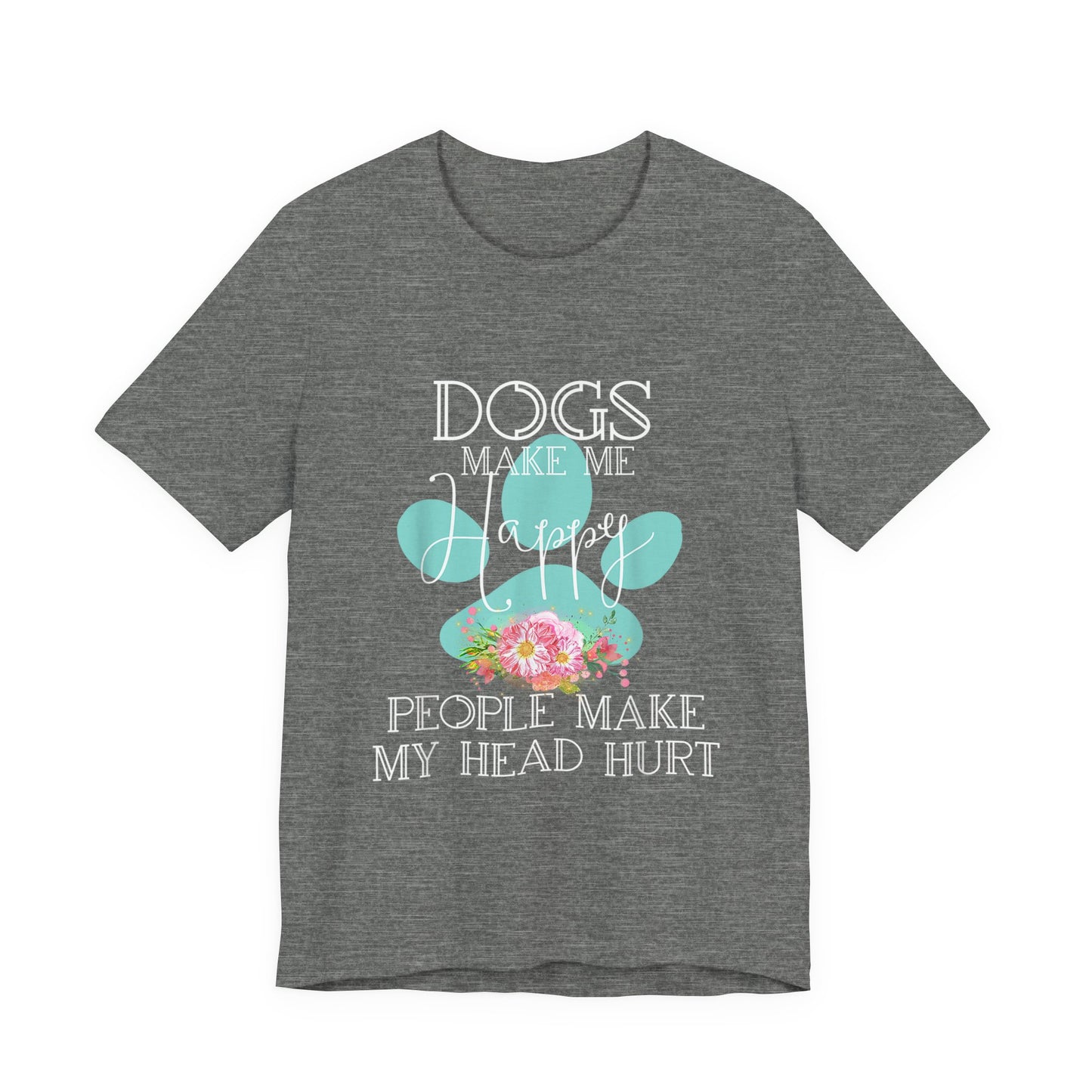 Dogs and Flowers T-Shirt