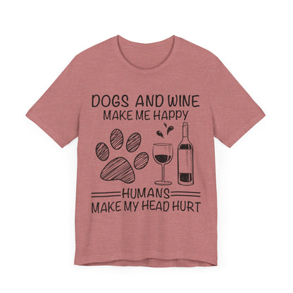 Dogs and Wine T-Shirt