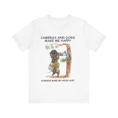 Cameras and Dogs T-Shirt