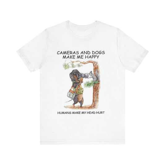 Cameras and Dogs T-Shirt