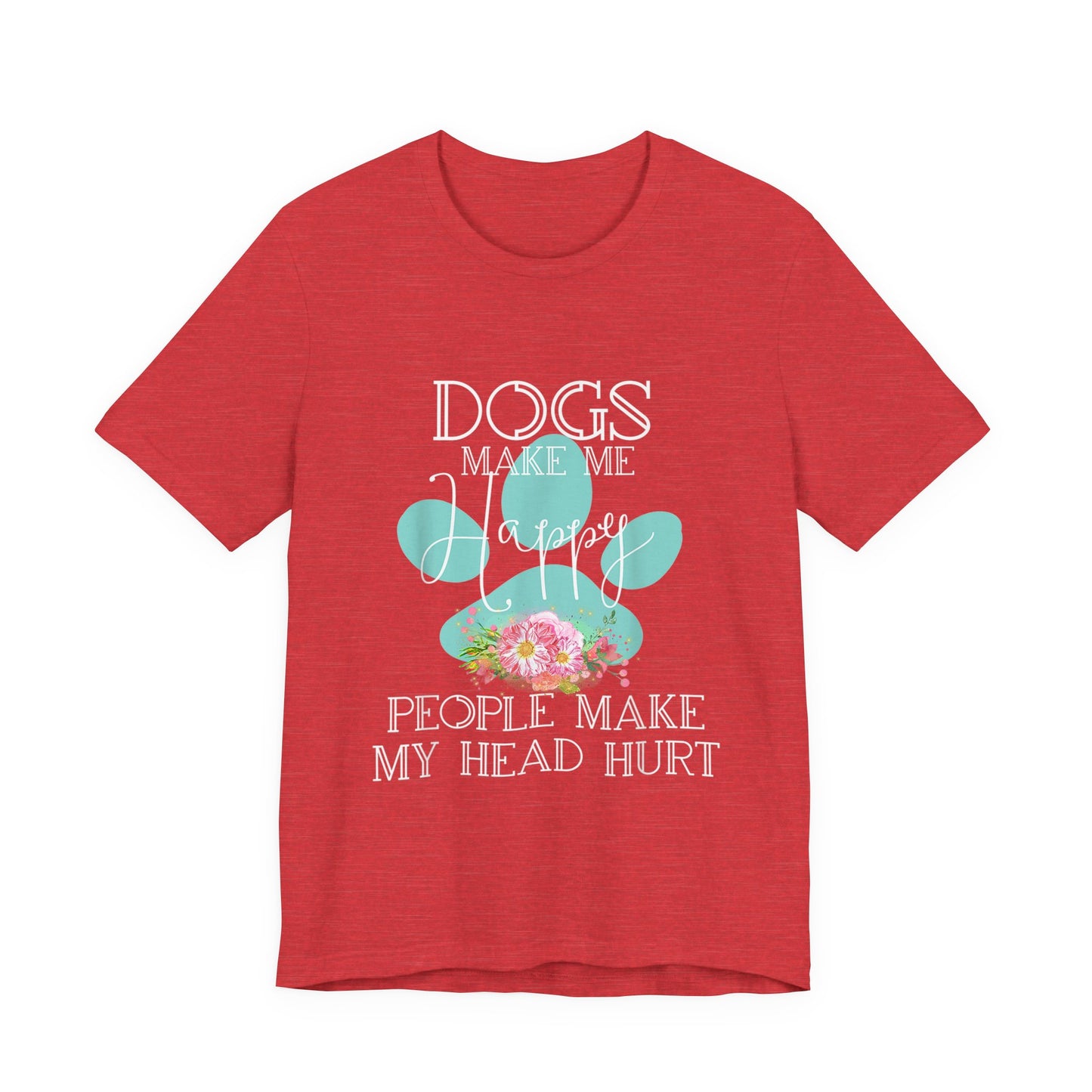 Dogs and Flowers T-Shirt