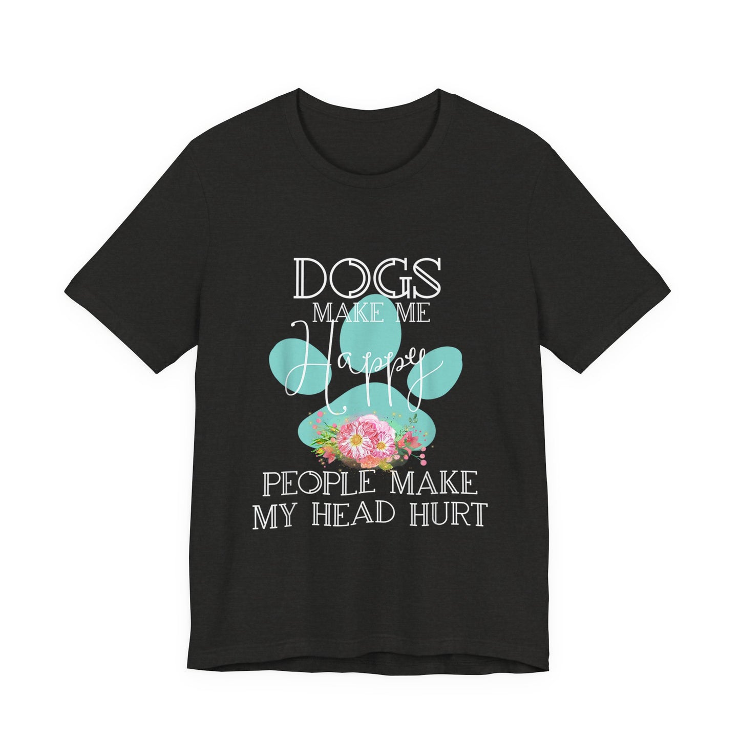 Dogs and Flowers T-Shirt