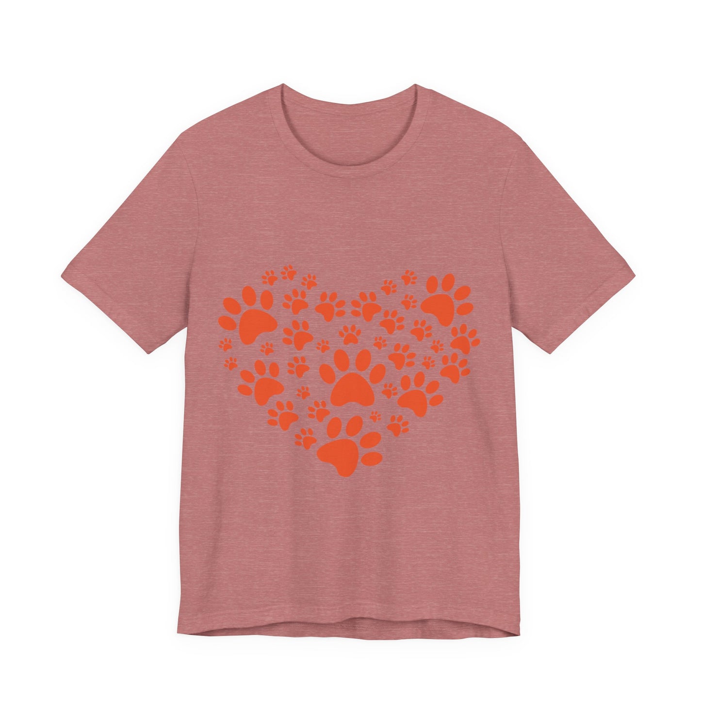 Paw Print Heart T-Shirt