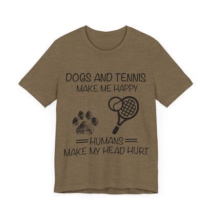 Dogs and Tennis T-Shirt