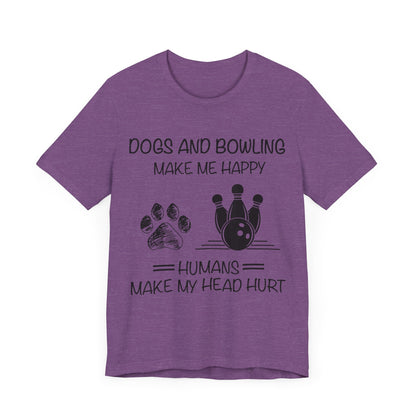 Dogs and Bowling T-Shirt