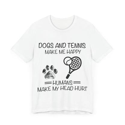 Dogs and Tennis T-Shirt