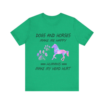 Dogs and Horses T-Shirt