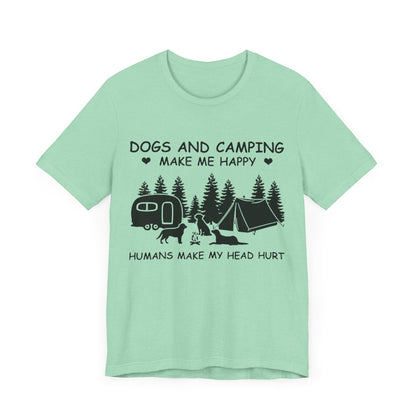 Dogs and Camping T-Shirt