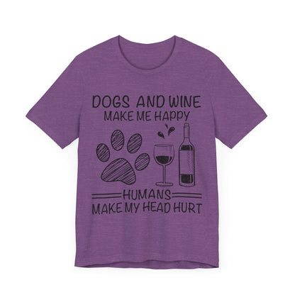 Dogs and Wine T-Shirt