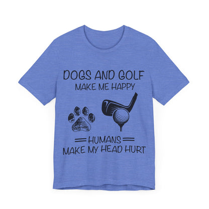 Dogs and Golf T-Shirt
