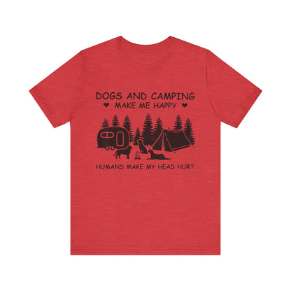 Dogs and Camping T-Shirt