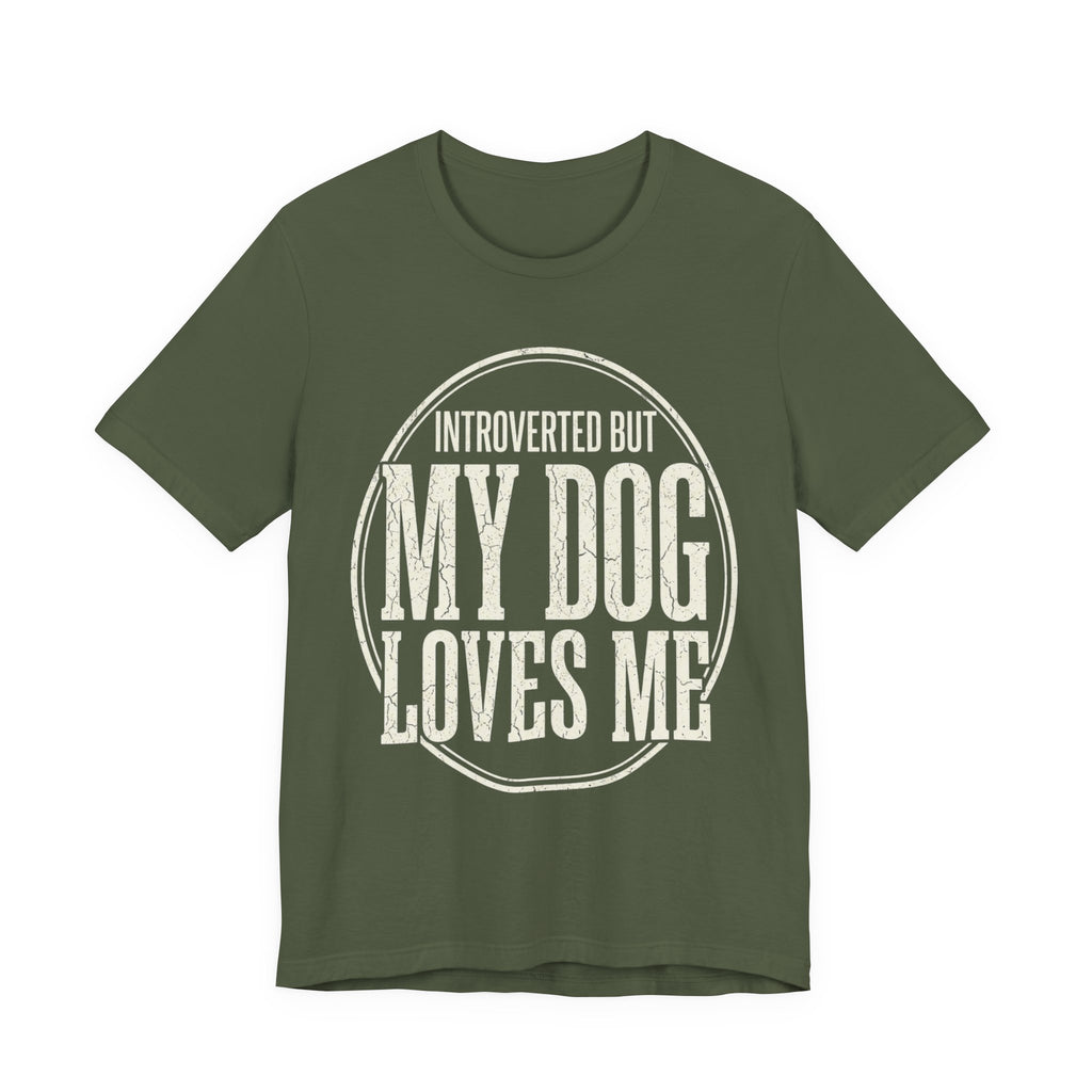 Introverted Dog Mom T-Shirt