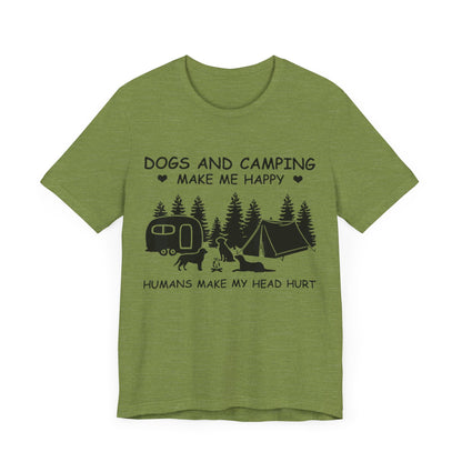 Dogs and Camping T-Shirt
