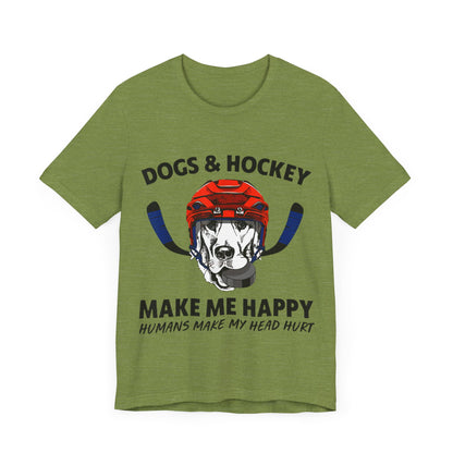 Dogs and Hockey T-Shirt