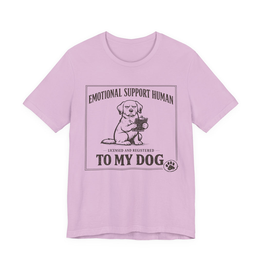 Emotional Support Human T-Shirt
