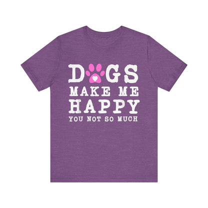 Paw Prints Make Me Happy T-Shirt