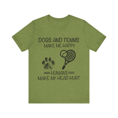 Dogs and Tennis T-Shirt
