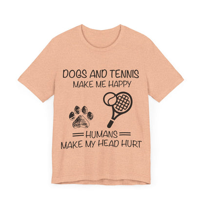 Dogs and Tennis T-Shirt