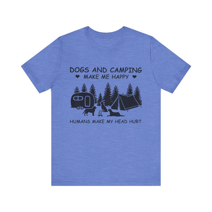 Dogs and Camping T-Shirt