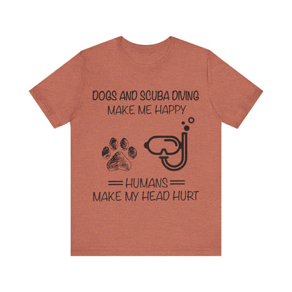 Dogs and Scuba Diving T-Shirt