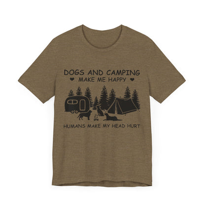 Dogs and Camping T-Shirt