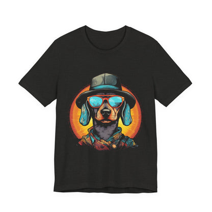 Gangster Hound Blue T-Shirt