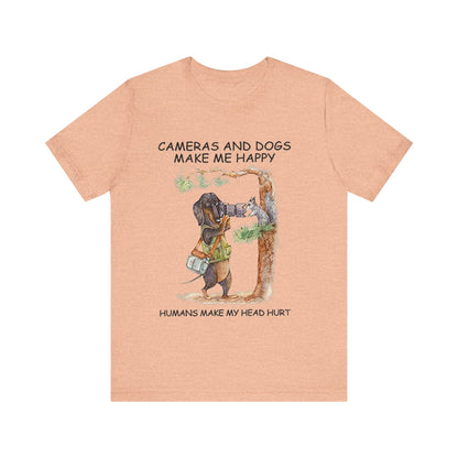 Cameras and Dogs T-Shirt